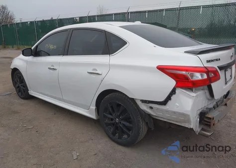 2018 Nissan Sentra Sr from USA, damaged, VIN 3N1AB7AP2JY343809